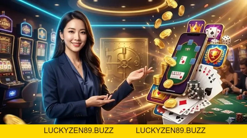 Game bài đổi thưởng: So sánh và chọn nền tảng uy tín 2026 - LUCKYZEN89