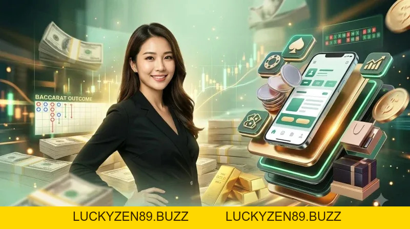 Cách Chơi Bài Baccarat Chi Tiết Cho Người Mới 2026 - LUCKYZEN89